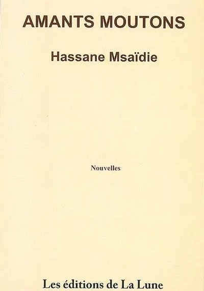 Couverture du livre Amants moutons — Éditions de la Lune
